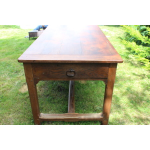 Antique French Cherrywood Farmhouse Provincial Table