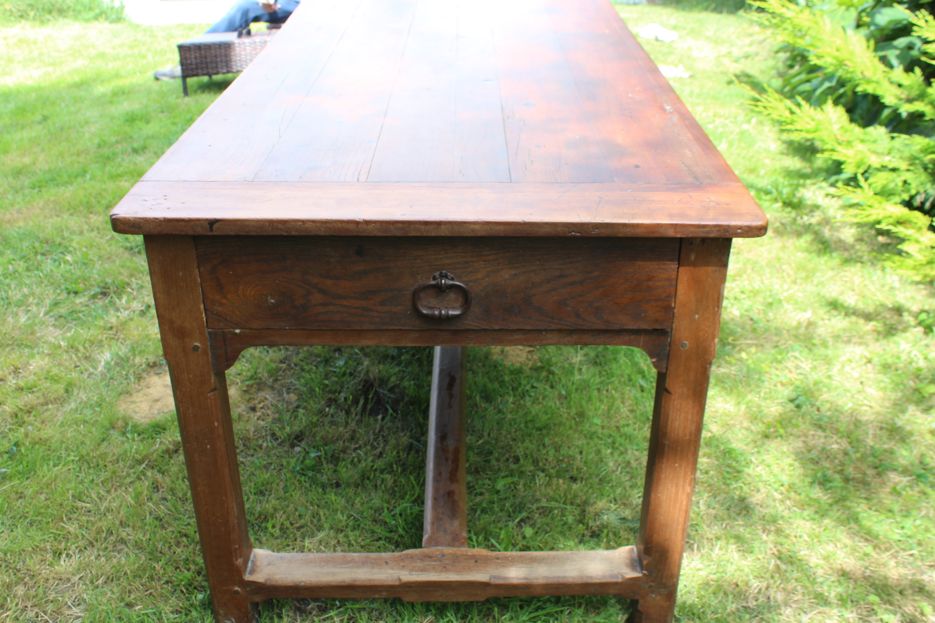 Antique French Cherrywood Farmhouse Provincial Table
