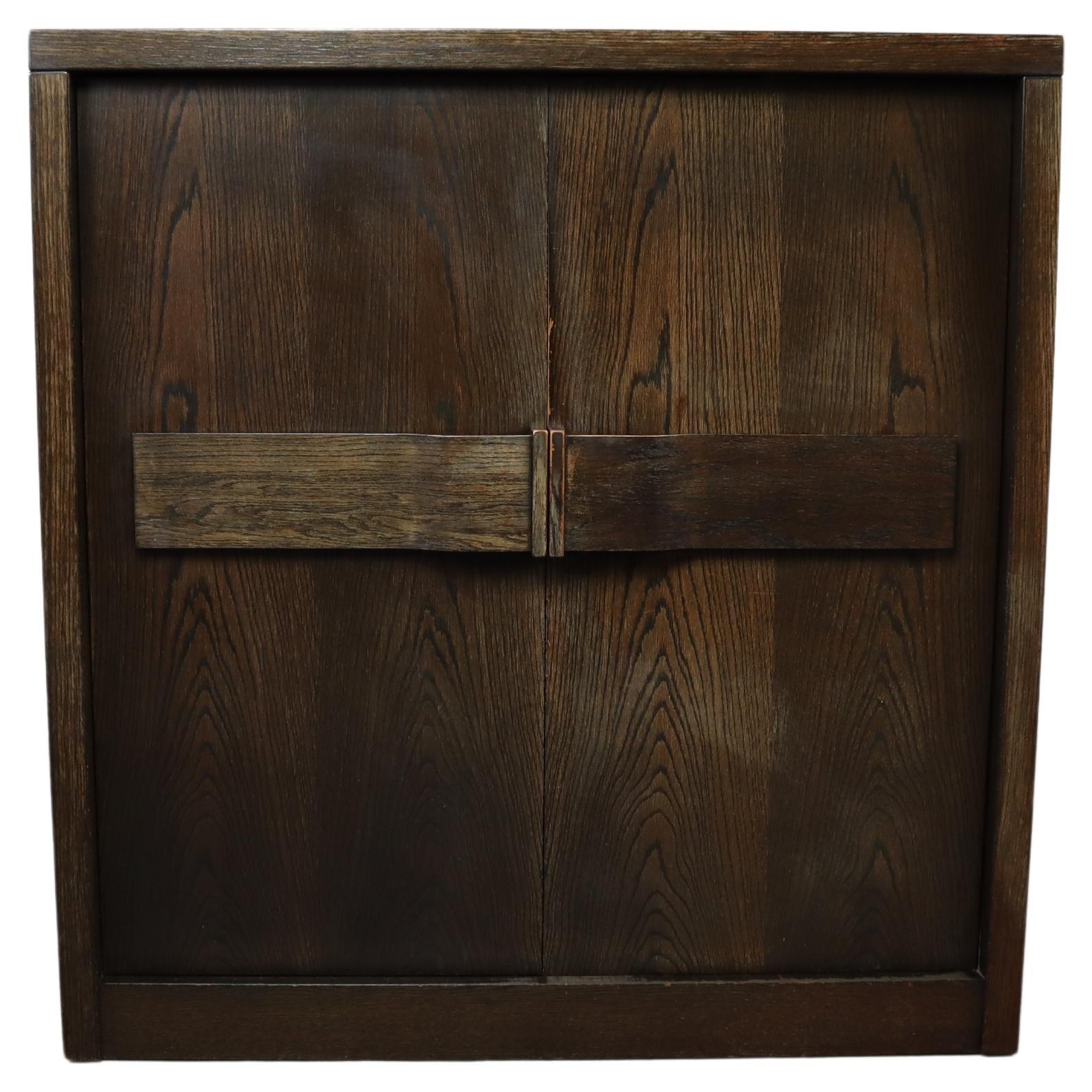 Brutalist bar cabinet, Belgium 1970's
