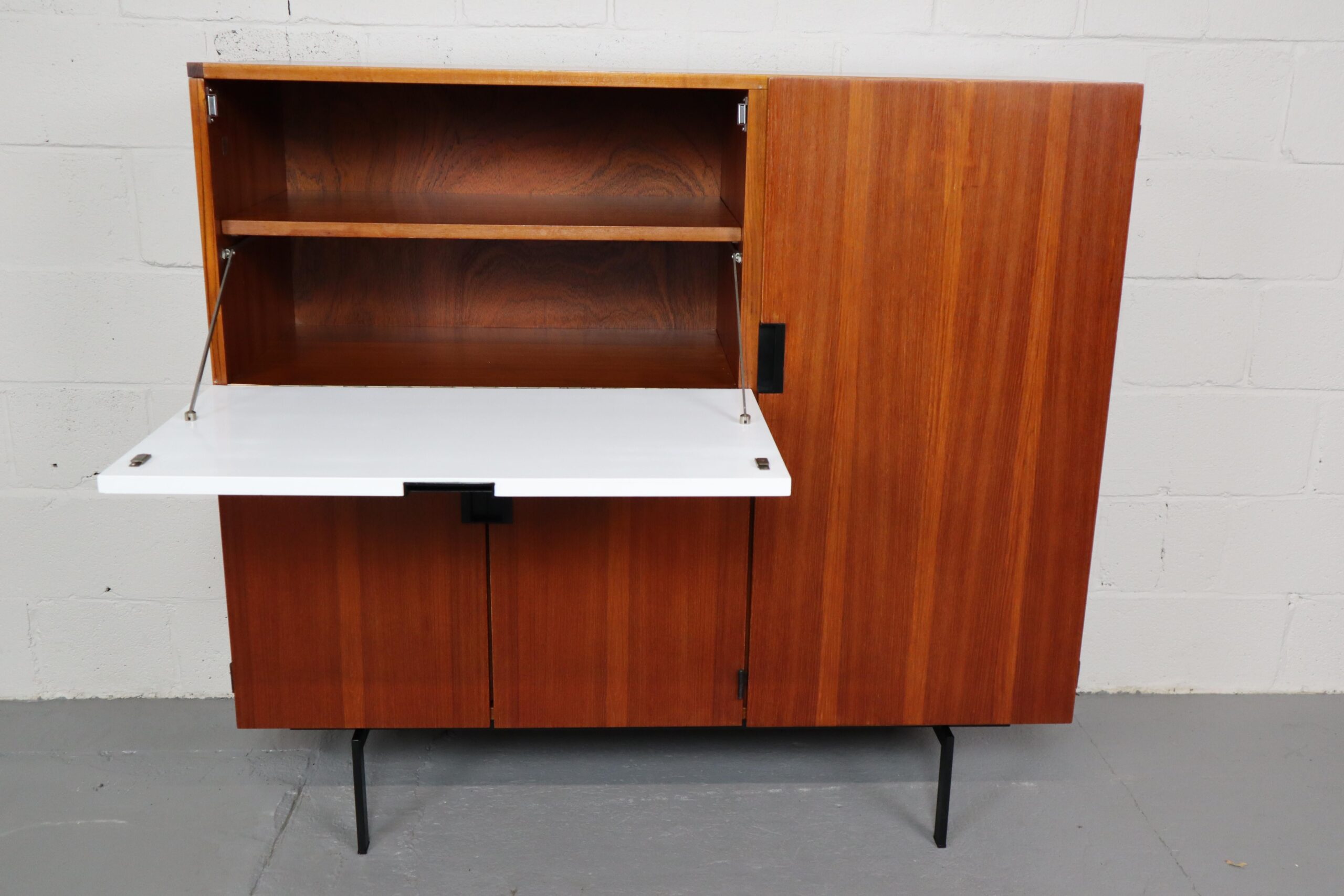 CU06 teak cabinet by Cees Braakman for Pastoe, Netherlands 1958