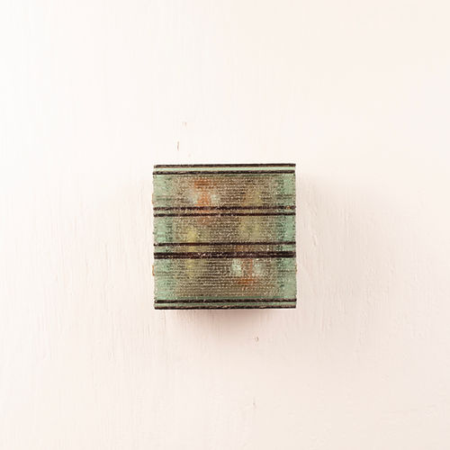 Glass wall light by Albano Poli for Poliarte – Squared Version