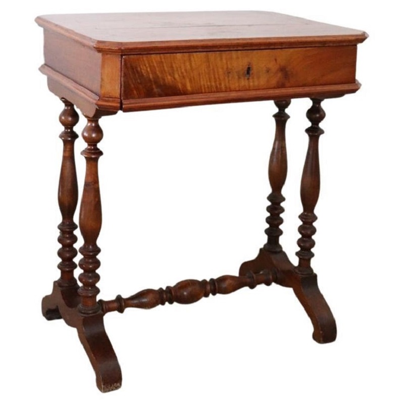 Mid 19th Century Walnut Side Table