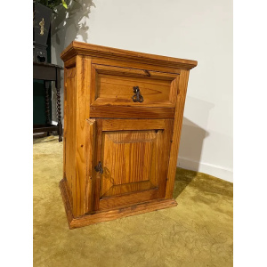 Mexican Pine Bedside Cabinet