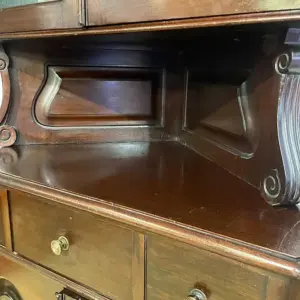 Tall Late 19th Century Corner Cupboard