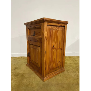 Mexican Pine Bedside Cabinet