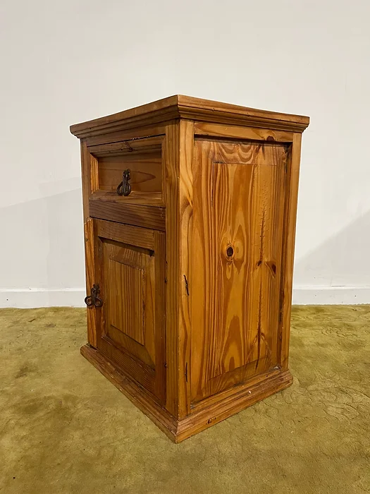 Mexican Pine Bedside Cabinet