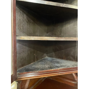 Tall Late 19th Century Corner Cupboard