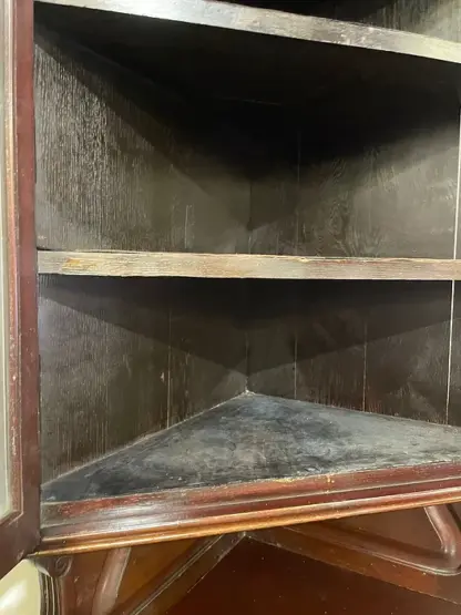 Tall Late 19th Century Corner Cupboard - Image 12