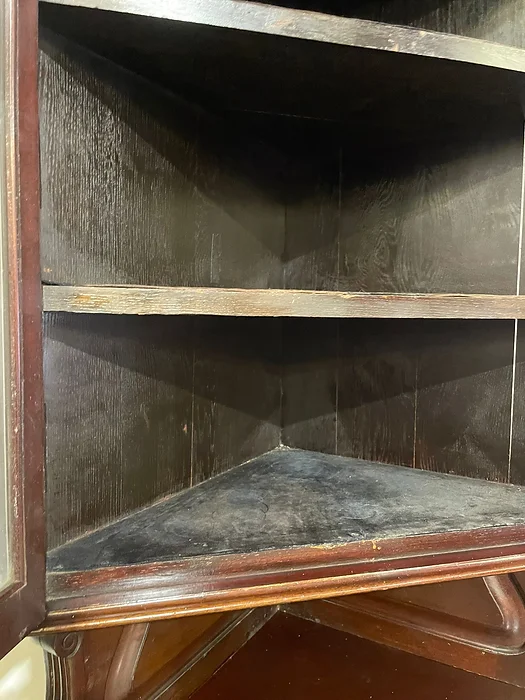 Tall Late 19th Century Corner Cupboard
