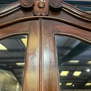 Tall Late 19th Century Corner Cupboard