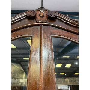 Tall Late 19th Century Corner Cupboard