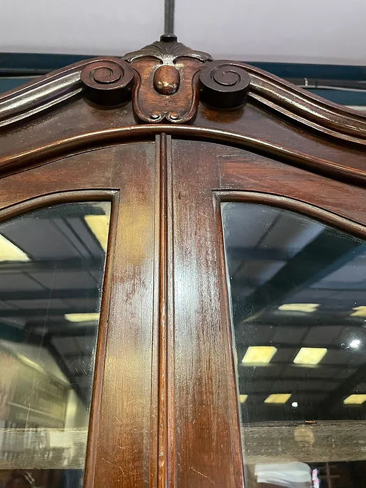 Tall Late 19th Century Corner Cupboard