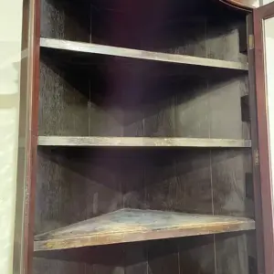 Tall Late 19th Century Corner Cupboard