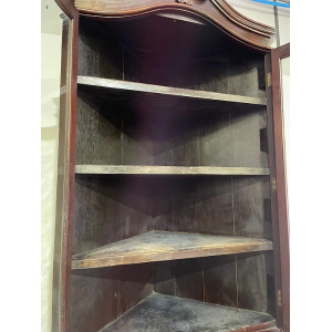 Tall Late 19th Century Corner Cupboard
