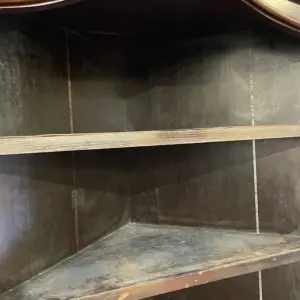 Tall Late 19th Century Corner Cupboard