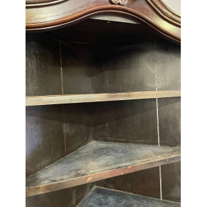 Tall Late 19th Century Corner Cupboard
