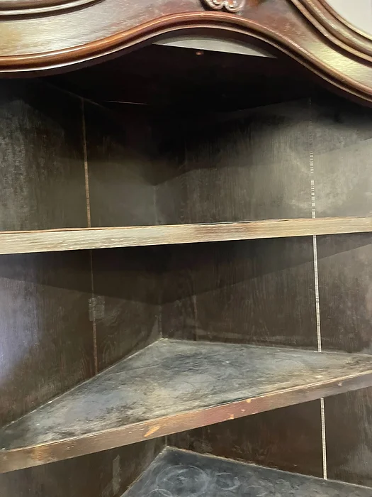 Tall Late 19th Century Corner Cupboard