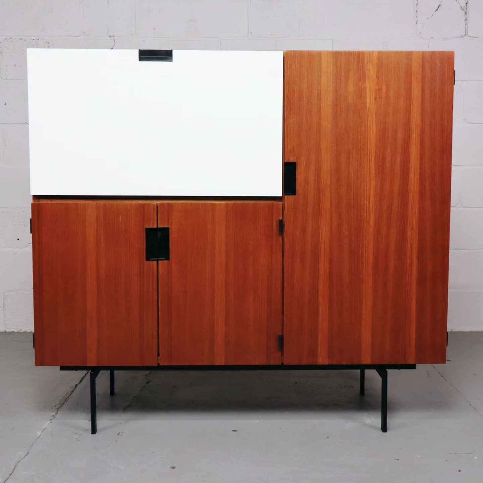 CU06 teak cabinet by Cees Braakman for Pastoe, Netherlands 1958