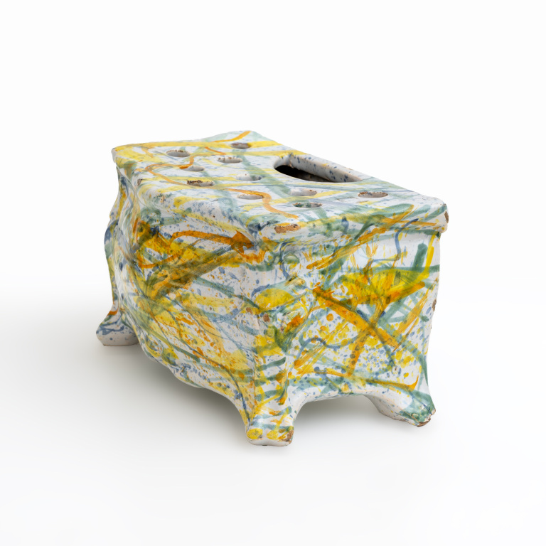 Second Half 18th Century France Shaped Planters "Commode" Nevers Manufacture - Image 17