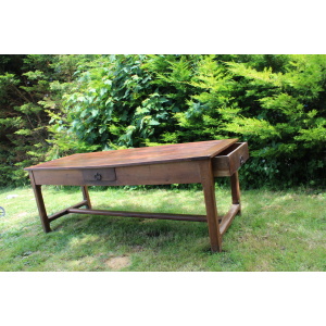 Antique French Cherrywood Farmhouse Provincial Table