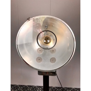 Large Vintage Industrial Floodlight, Floor Standing Designer Lamp