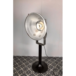 Large Vintage Industrial Floodlight, Floor Standing Designer Lamp