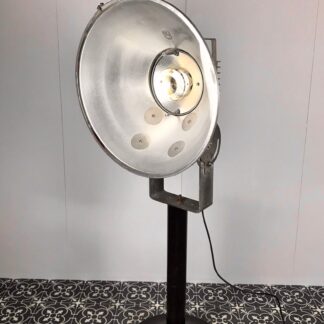 Large Vintage Industrial Floodlight, Floor Standing Designer Lamp