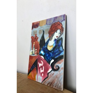 Art Nouveau Decorative Wall Tile