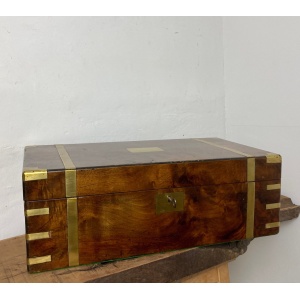 Beautiful Antique Victorian 19th Century Writing Slope With Key