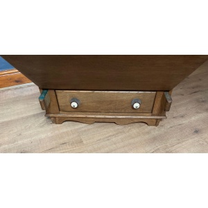 Wonderful Antique 19th Century Oak Desk Cabinet Writing Slope