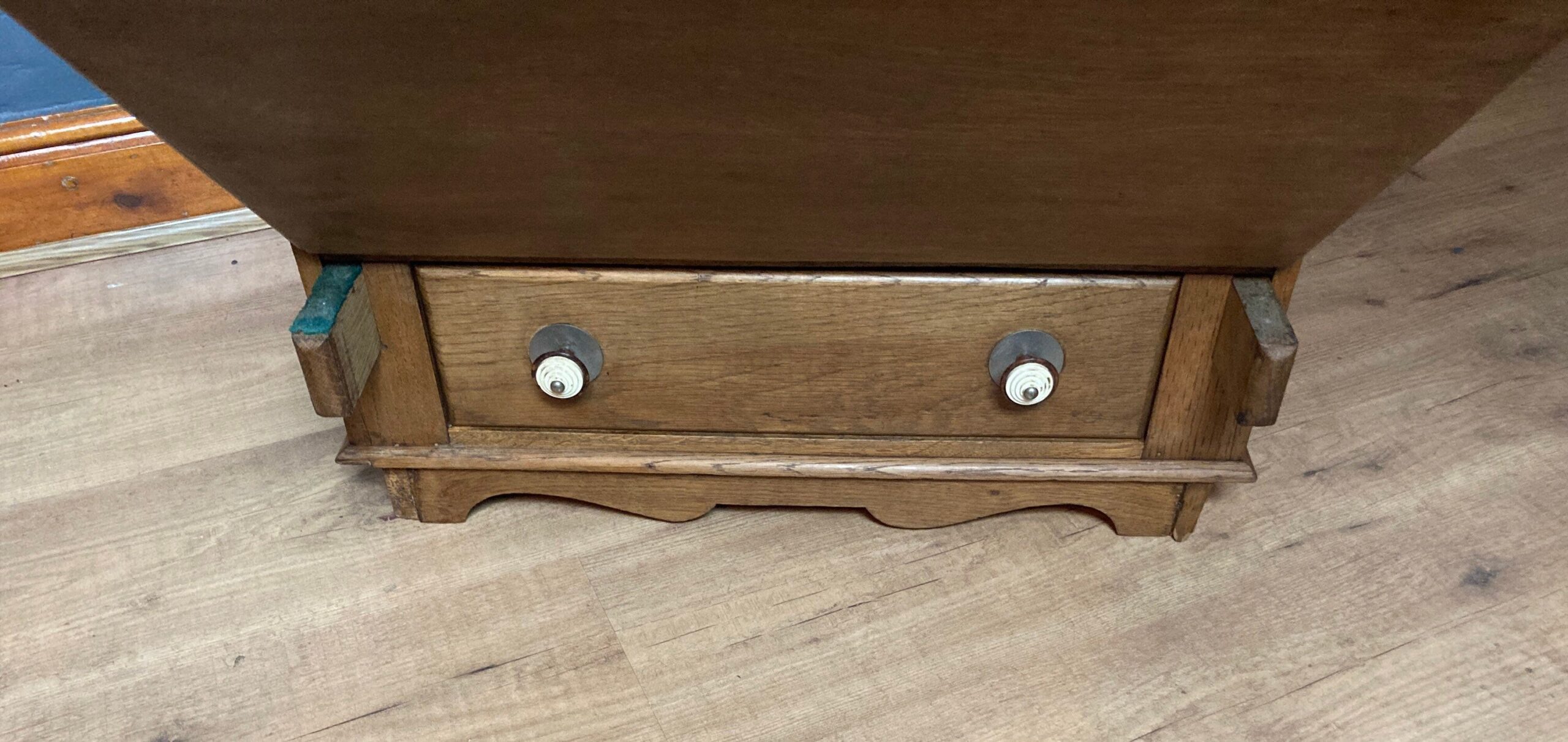 Wonderful Antique 19th Century Oak Desk Cabinet Writing Slope