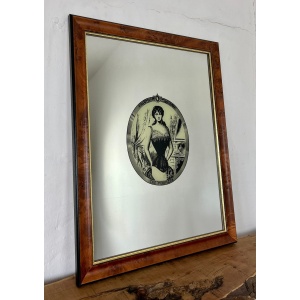 Peter Robinson - The Perfecta Corset, Antique Advertising Mirror