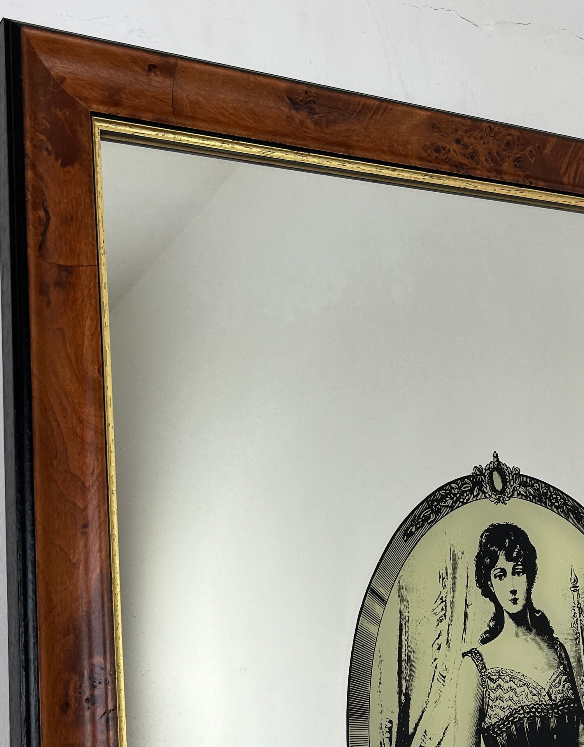 Peter Robinson - The Perfecta Corset, Antique Advertising Mirror