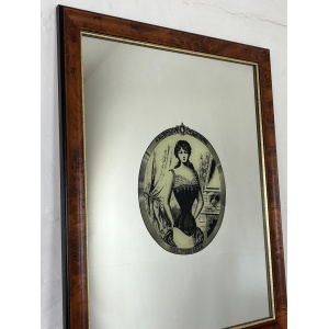 Peter Robinson - The Perfecta Corset, Antique Advertising Mirror