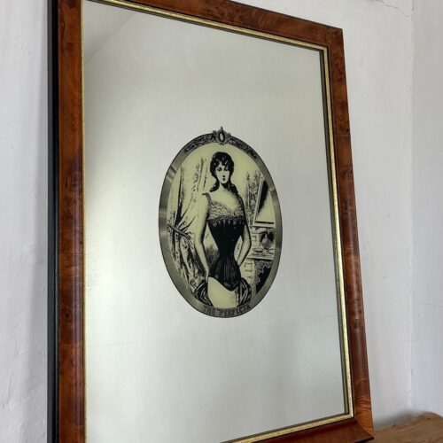 Peter Robinson - The Perfecta Corset, Antique Advertising Mirror