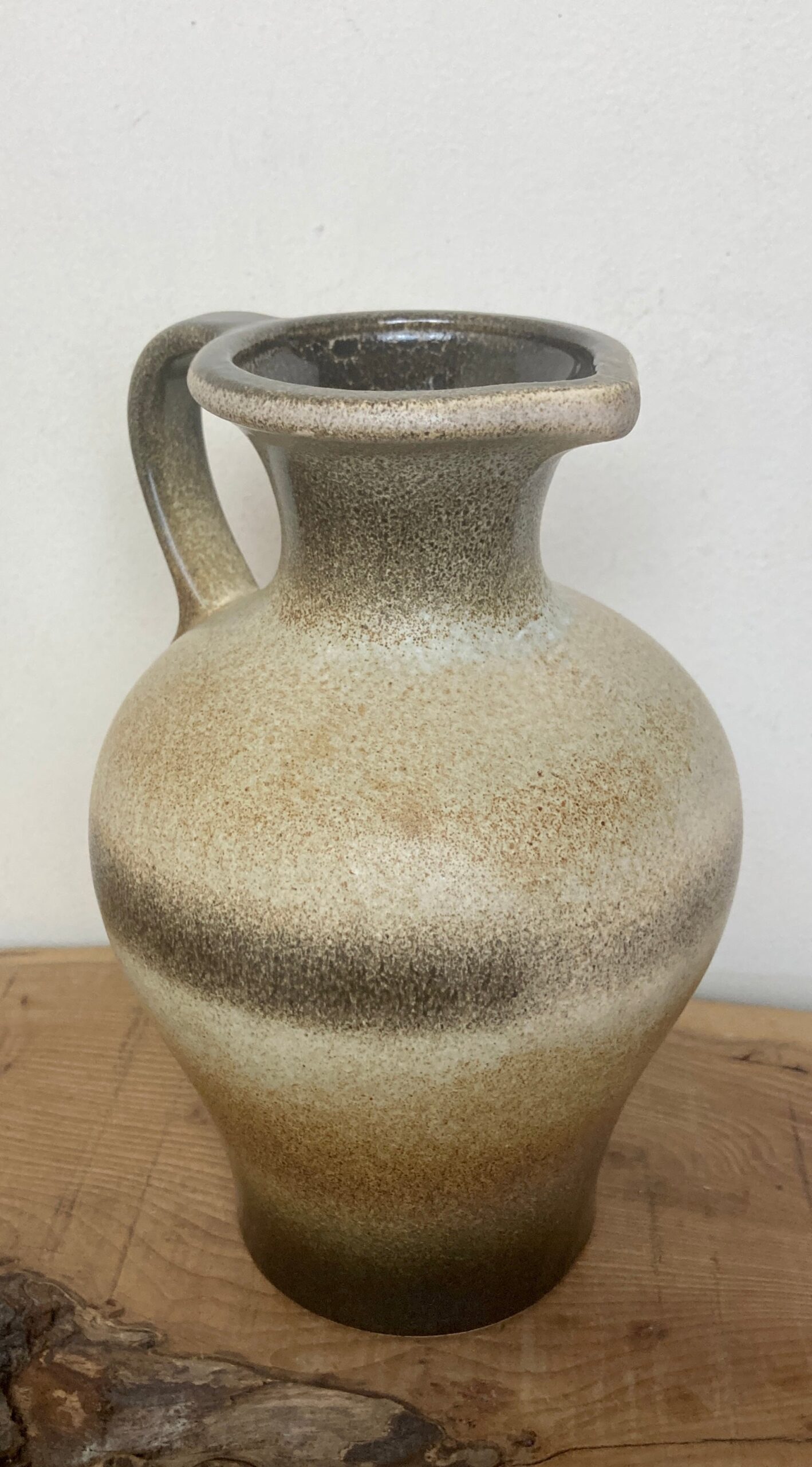 Vintage Scheurich West Germany Brown Shaded Jug