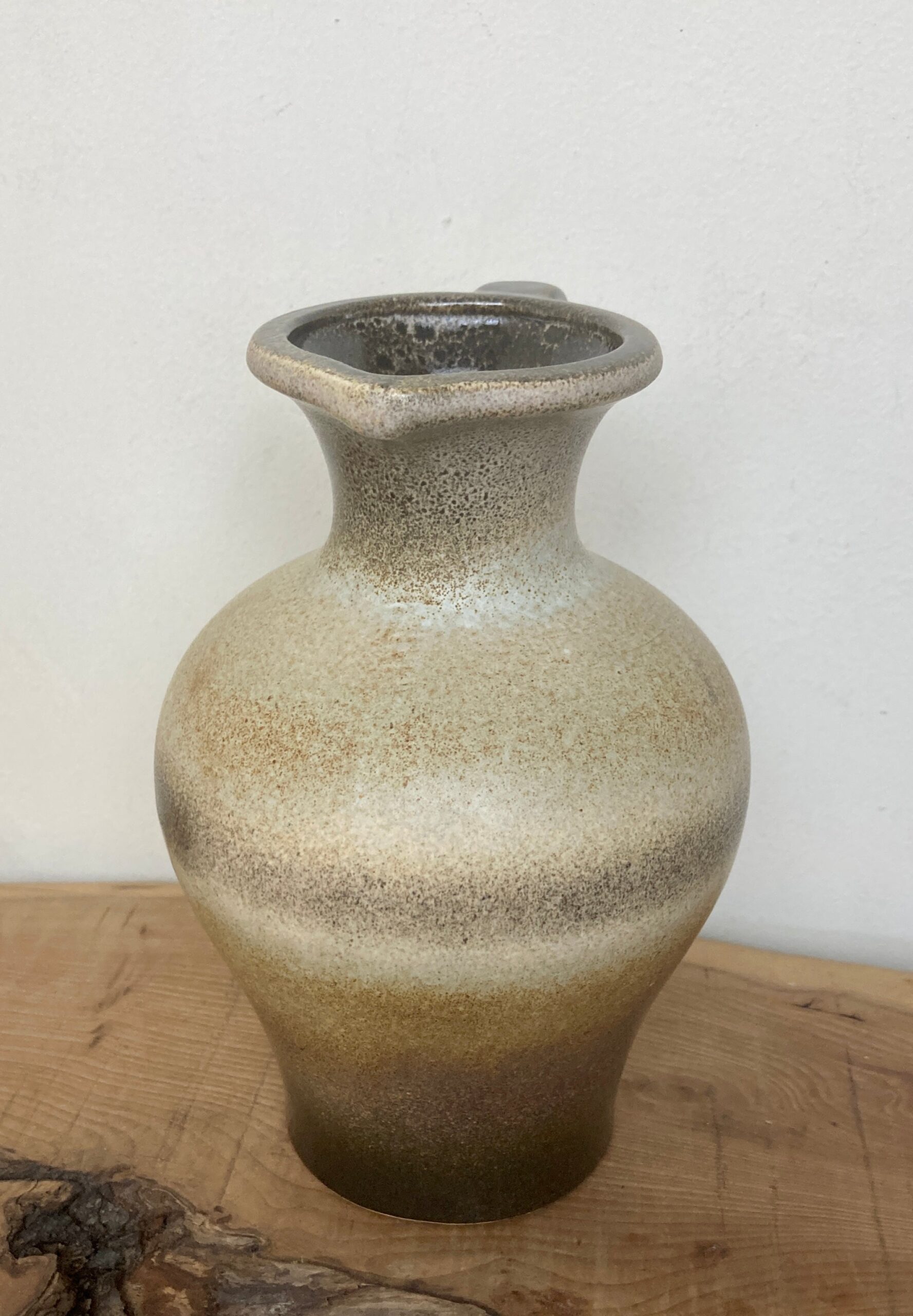 Vintage Scheurich West Germany Brown Shaded Jug