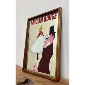 Stunning Henri De Toulouse-Lautrec Moulin Rouge Mirror French Advertising
