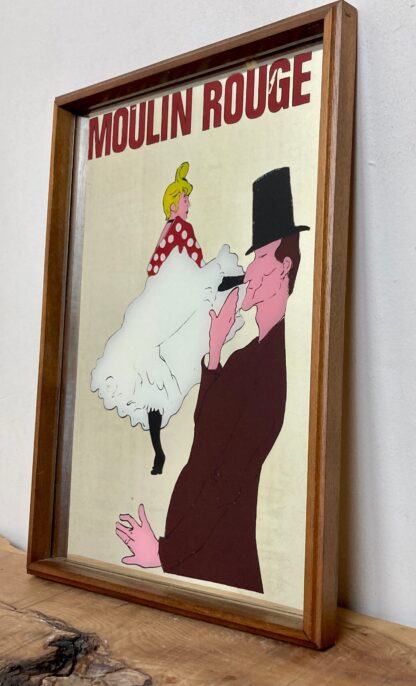 Stunning Henri De Toulouse-Lautrec Moulin Rouge Mirror French Advertising - Image 3