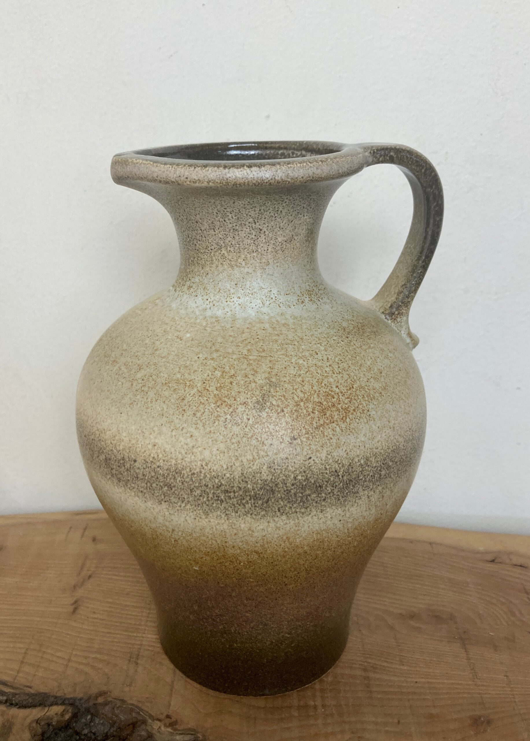 Vintage Scheurich West Germany Brown Shaded Jug