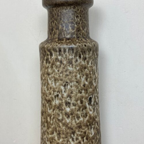 Vintage West Germany Fat Lava Pottery, Scheurich Ceramics, 205-32 Tall Mottled Design
