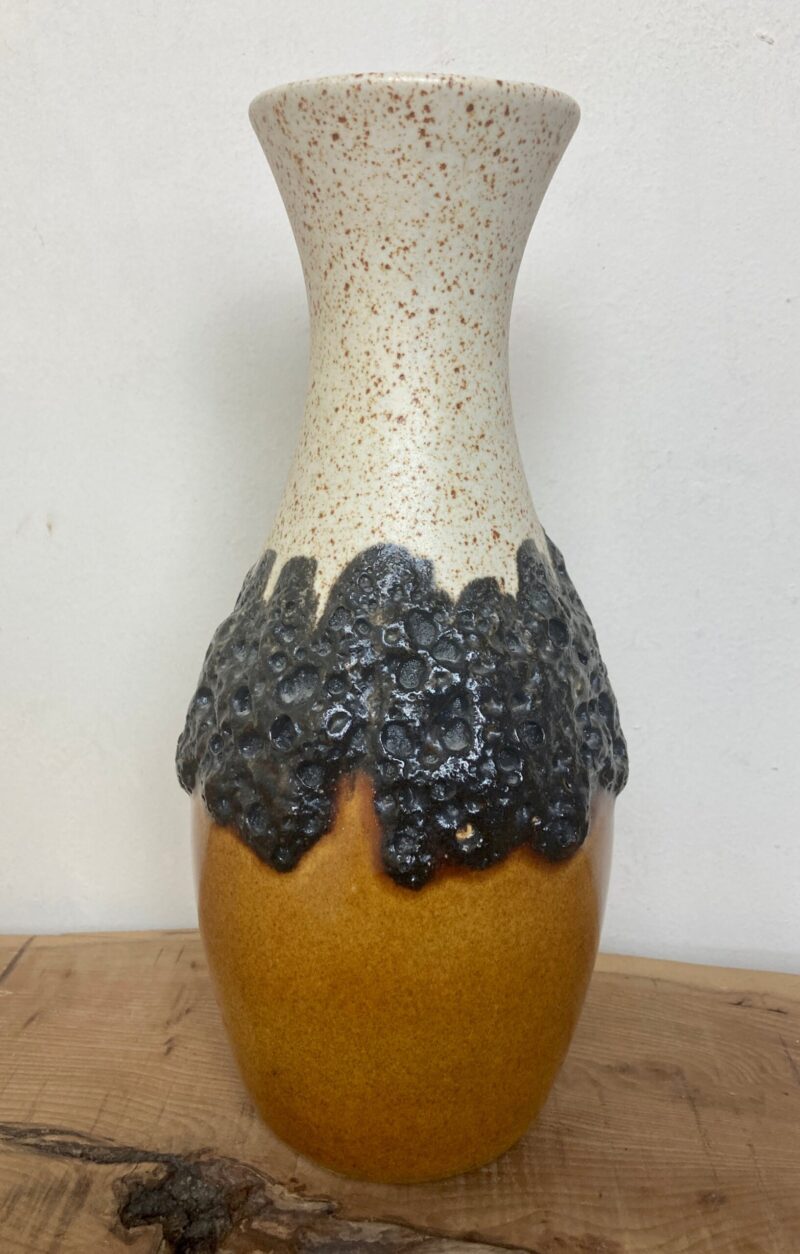 Stunning Vintage Bay Ceramics Far Lava Glaze West Germany Collectibles