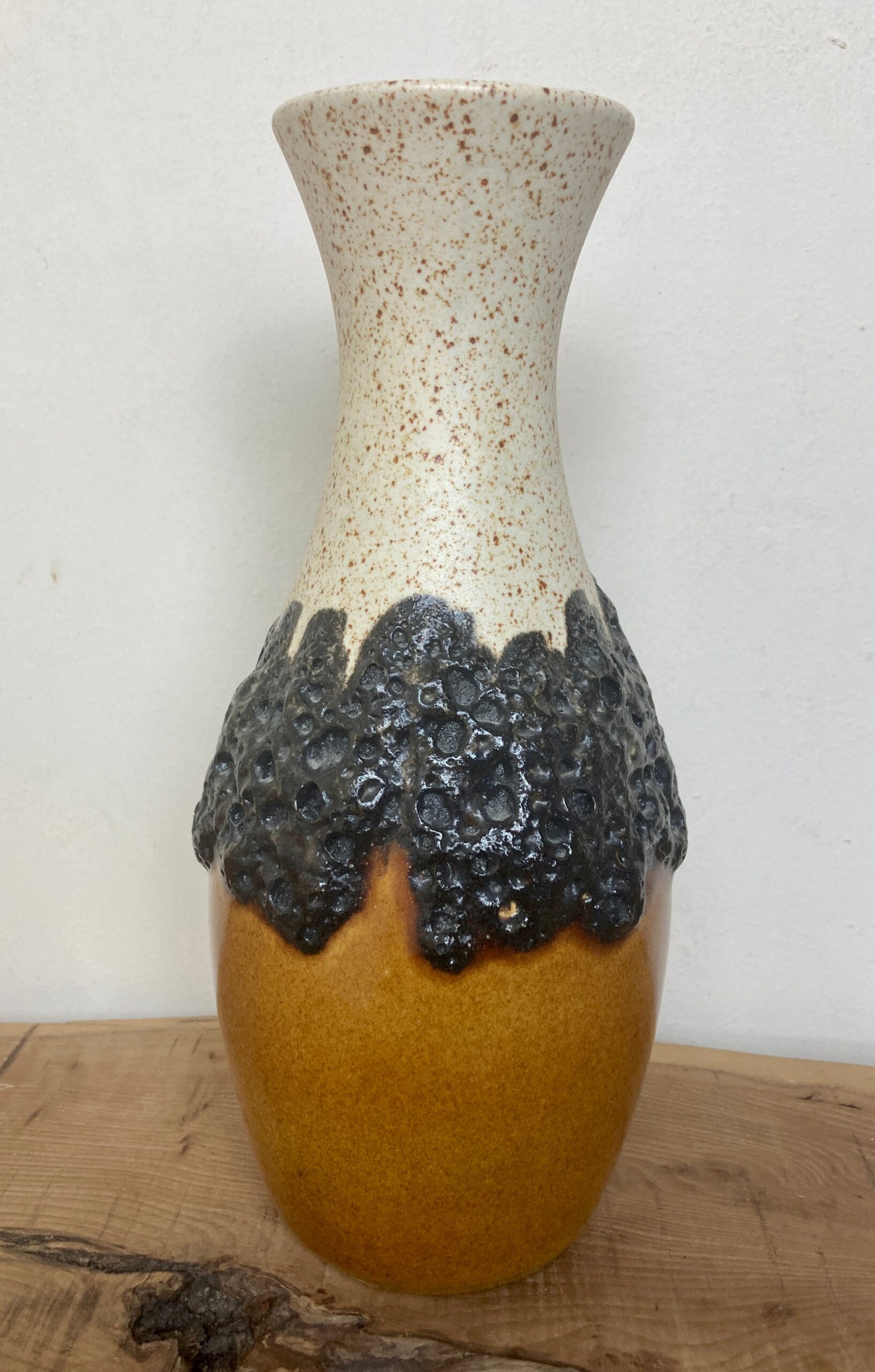 Stunning Vintage Bay Ceramics Far Lava Glaze West Germany Collectibles