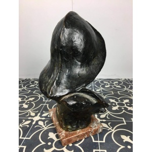 Antique Fisherman Bust With Bronze Finish