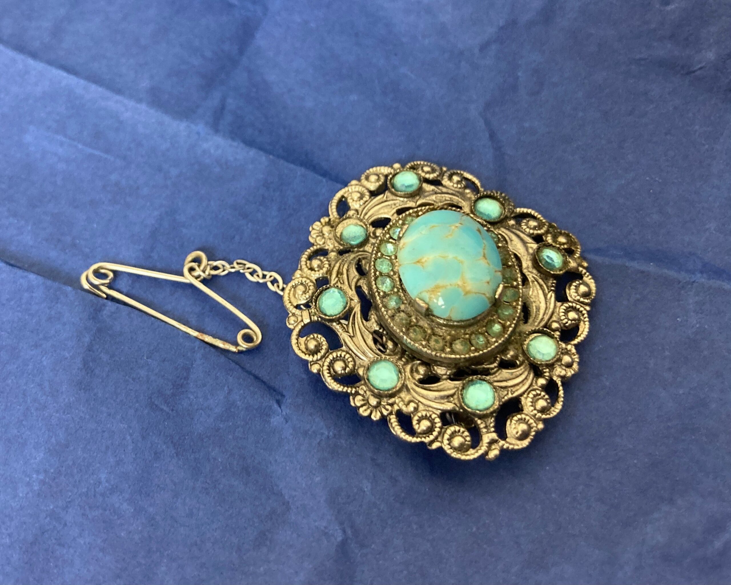 Beautiful Mid Century Art Nouveau Renaissance Jewellery