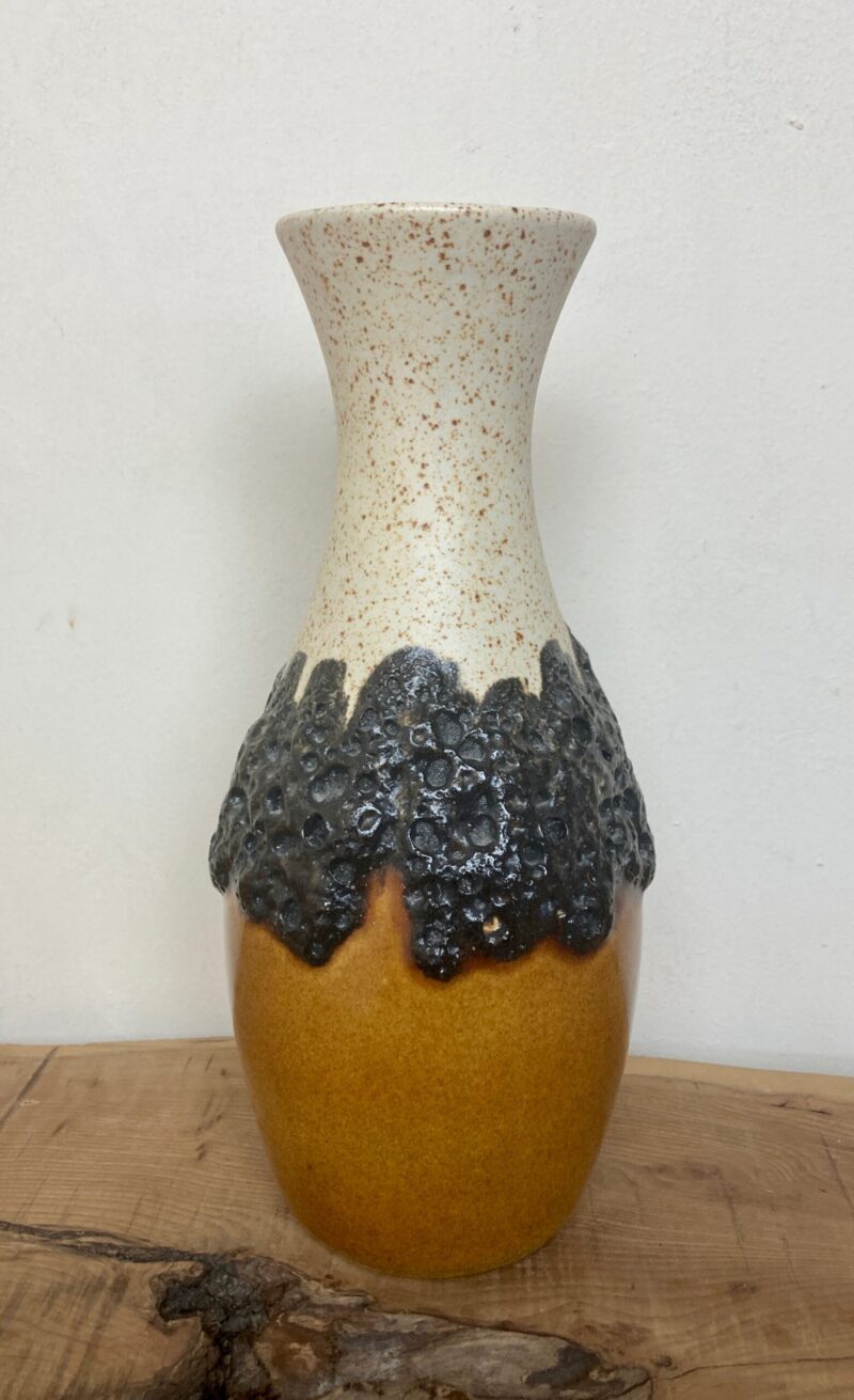 Stunning Vintage Bay Ceramics Far Lava Glaze West Germany Collectibles