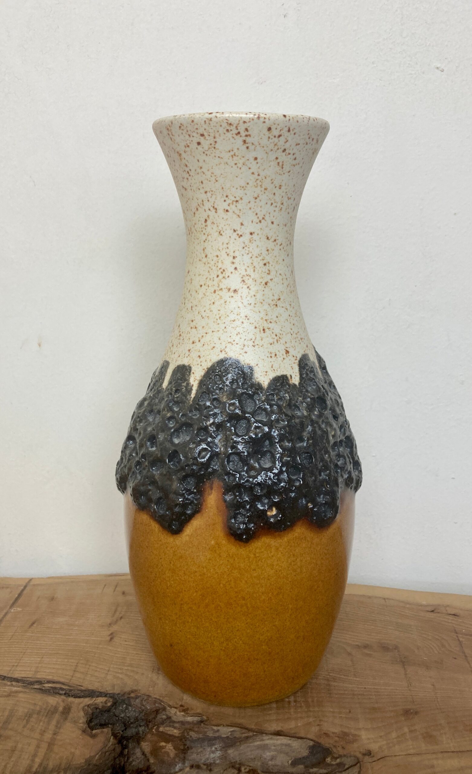 Stunning Vintage Bay Ceramics Far Lava Glaze West Germany Collectibles