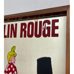 Stunning Henri De Toulouse-Lautrec Moulin Rouge Mirror French Advertising
