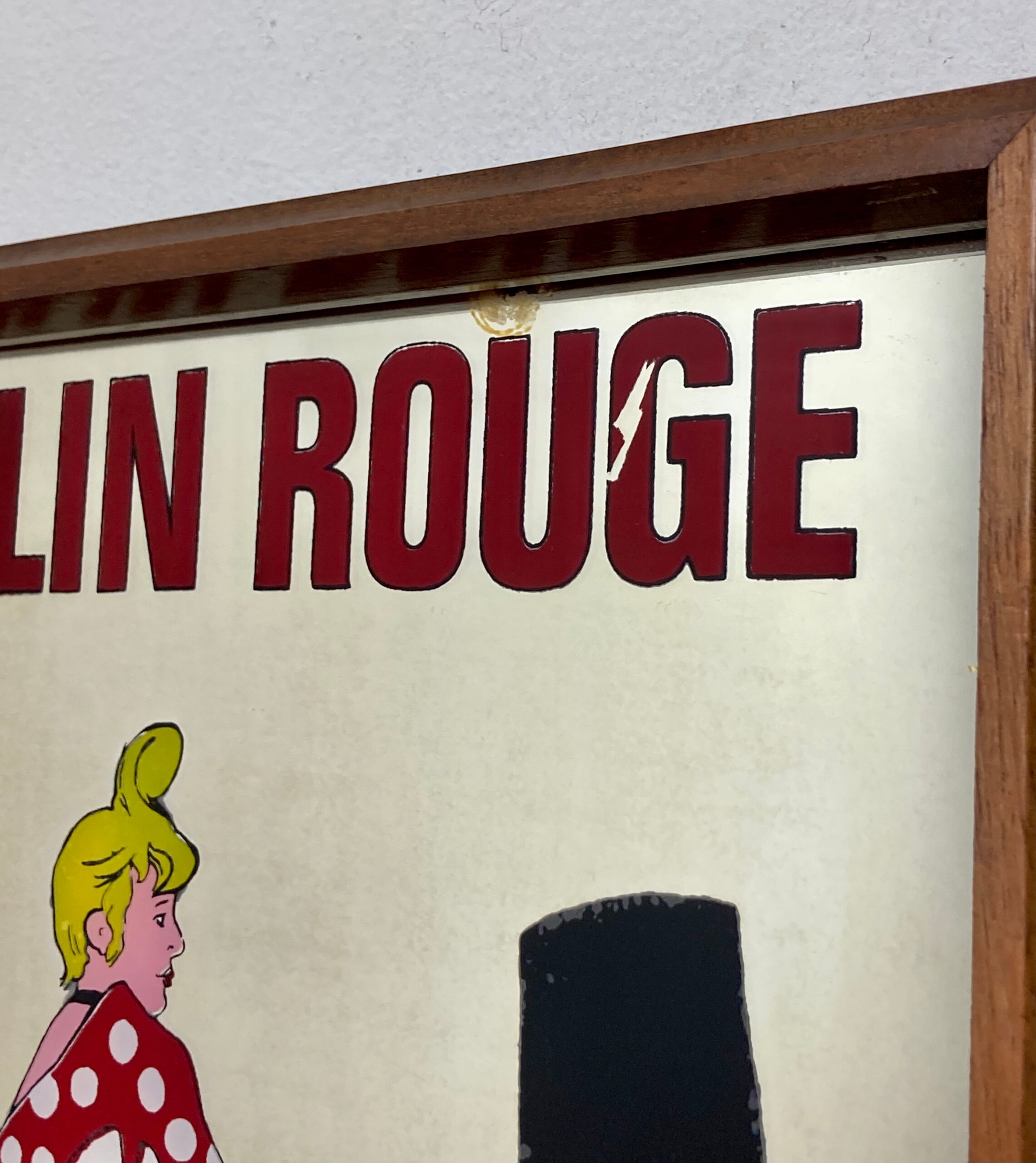 Stunning Henri De Toulouse-Lautrec Moulin Rouge Mirror French Advertising