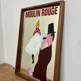Stunning Henri De Toulouse-Lautrec Moulin Rouge Mirror French Advertising